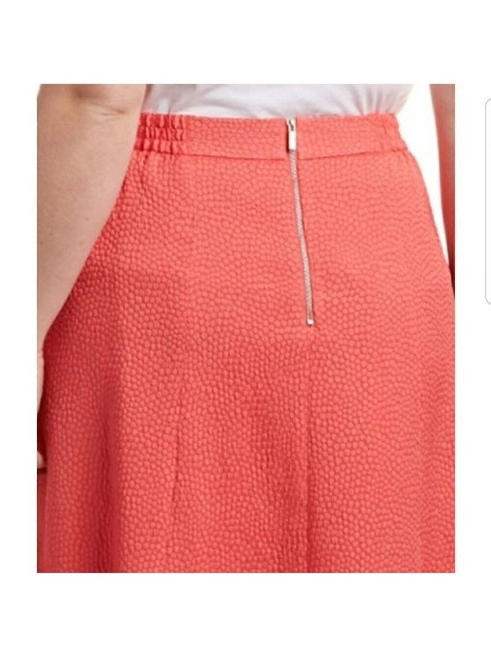 Vince Camuto Plus Size Pleated A Line Skirt New NWT Full Figure 16W - Picture 6 of 8